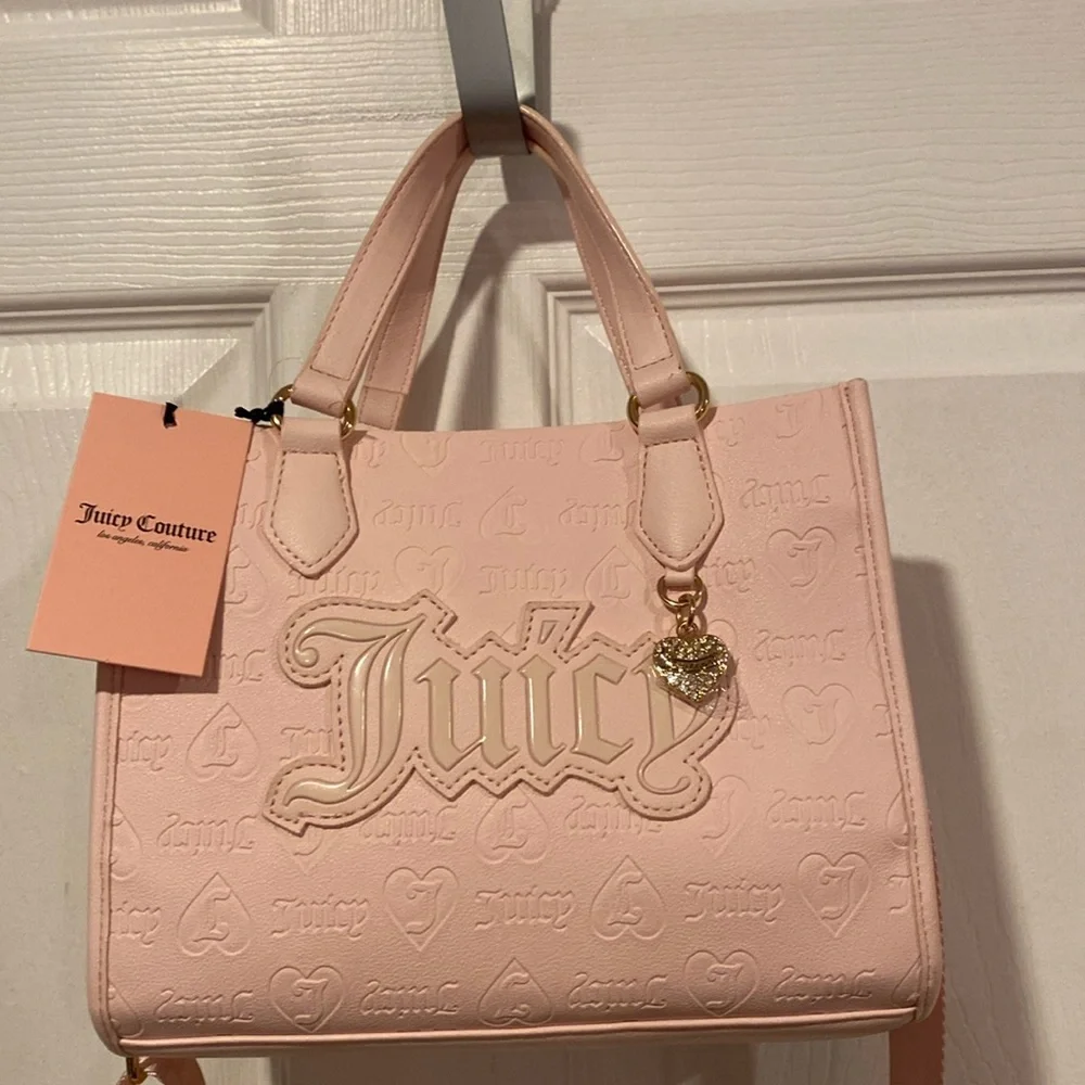 BNWT JUICY COUTURE Upgrade U Mini Tote in Blush
